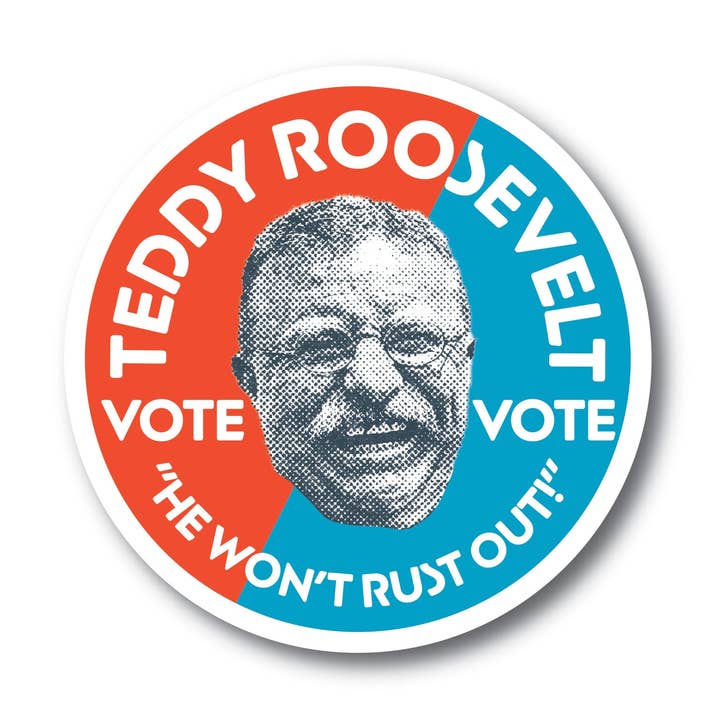 Teddy Roosevelt valkampanj för wholesale av Adventure Responsibly