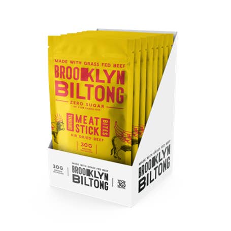 Brooklyn Biltong - Wholesale Jerky - 2oz Grass Fed Whole-wors Beef Bites