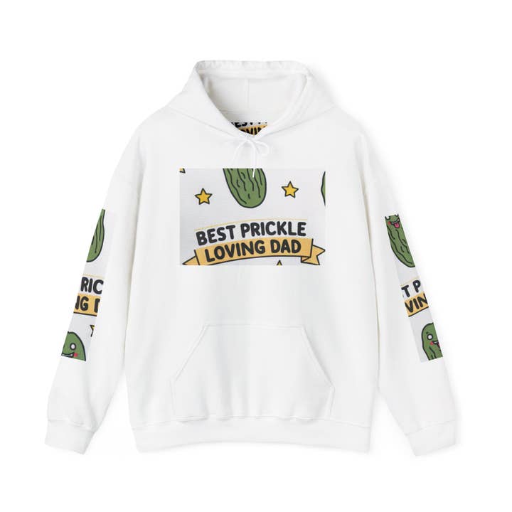 Felpa con cappuccio "Papà amante delle spine" - Regalo per papà amante dei cactus, papà con il pollice verde, appassionato di succulente, felpa papà delle piante, maglione da giardiniere. per la vendita all'ingrosso da parte di Aliska's Amazing Pickles