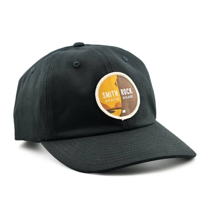 Smith Rock Dad Hat for wholesale by Patchmarks