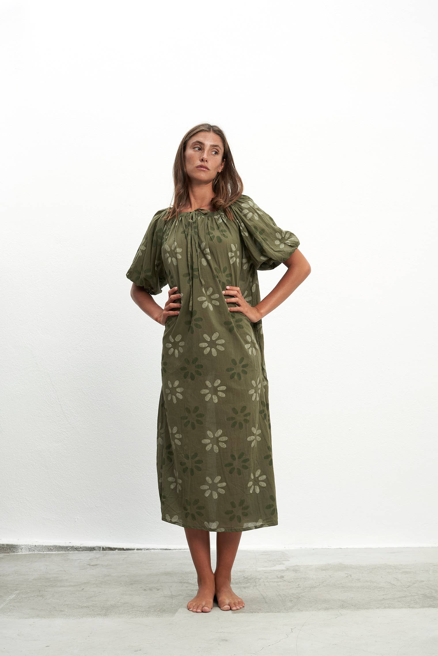 PAR&ESCALA - Wholesale Dress - Women's - LOLA GREEN DRESS3