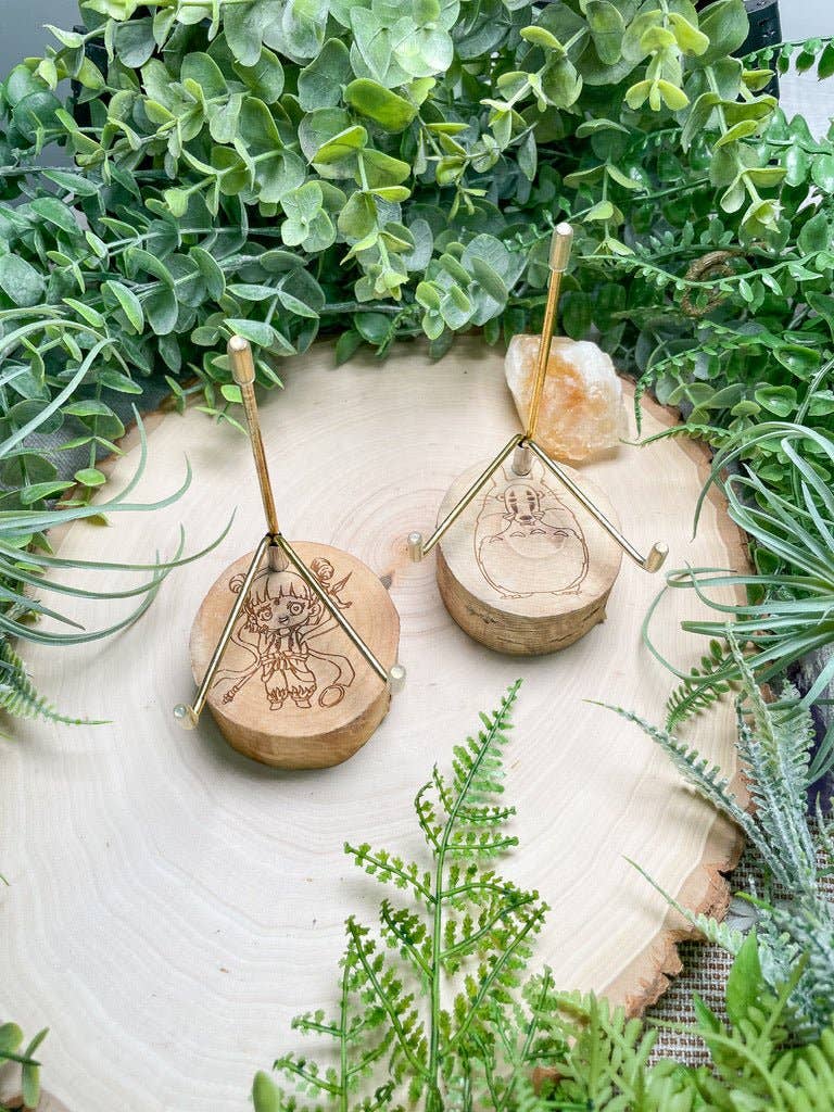 Copper Ashes - Wholesale Plate Hanger - Wooden Plate Stand