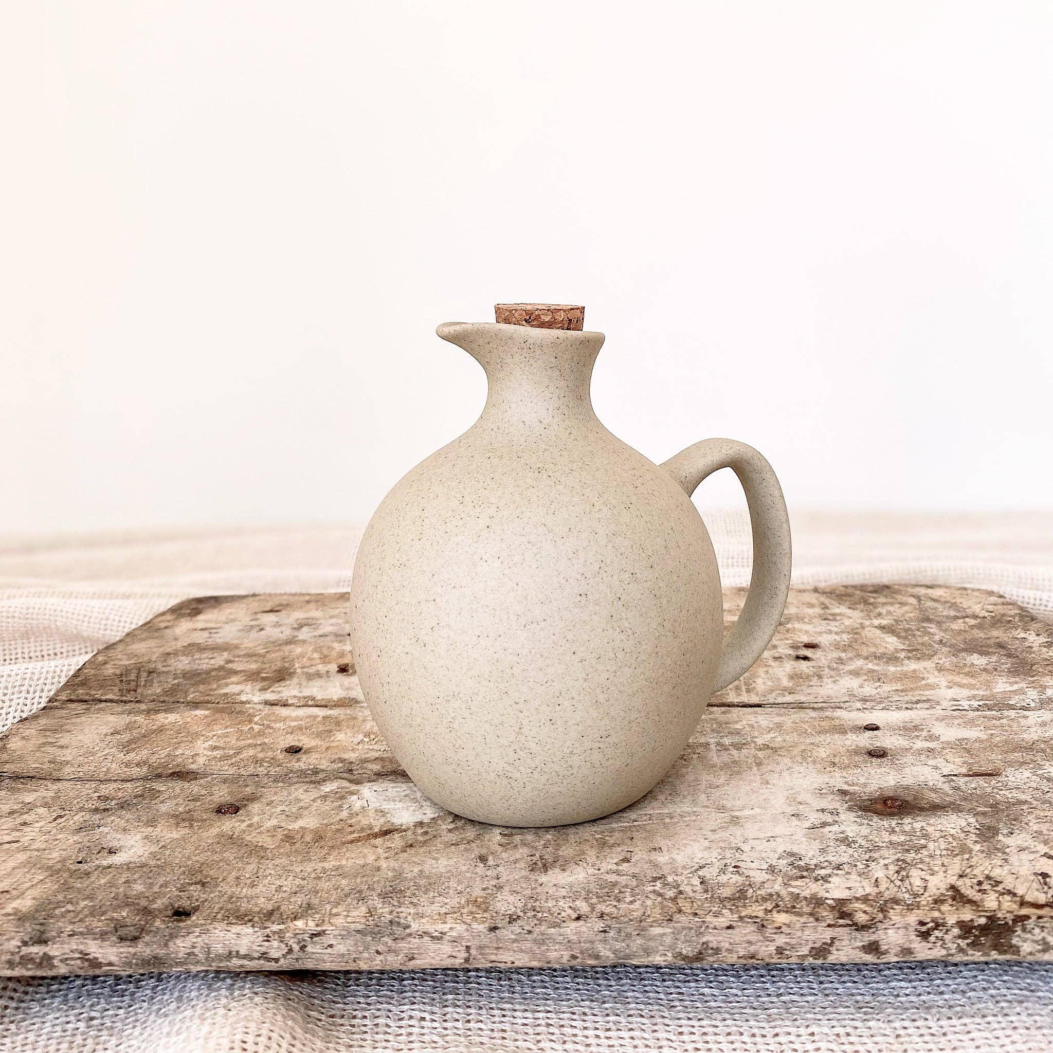 So At Nature – wholesale Jug – Ceramic Jug with Cork Stopper - Kande4