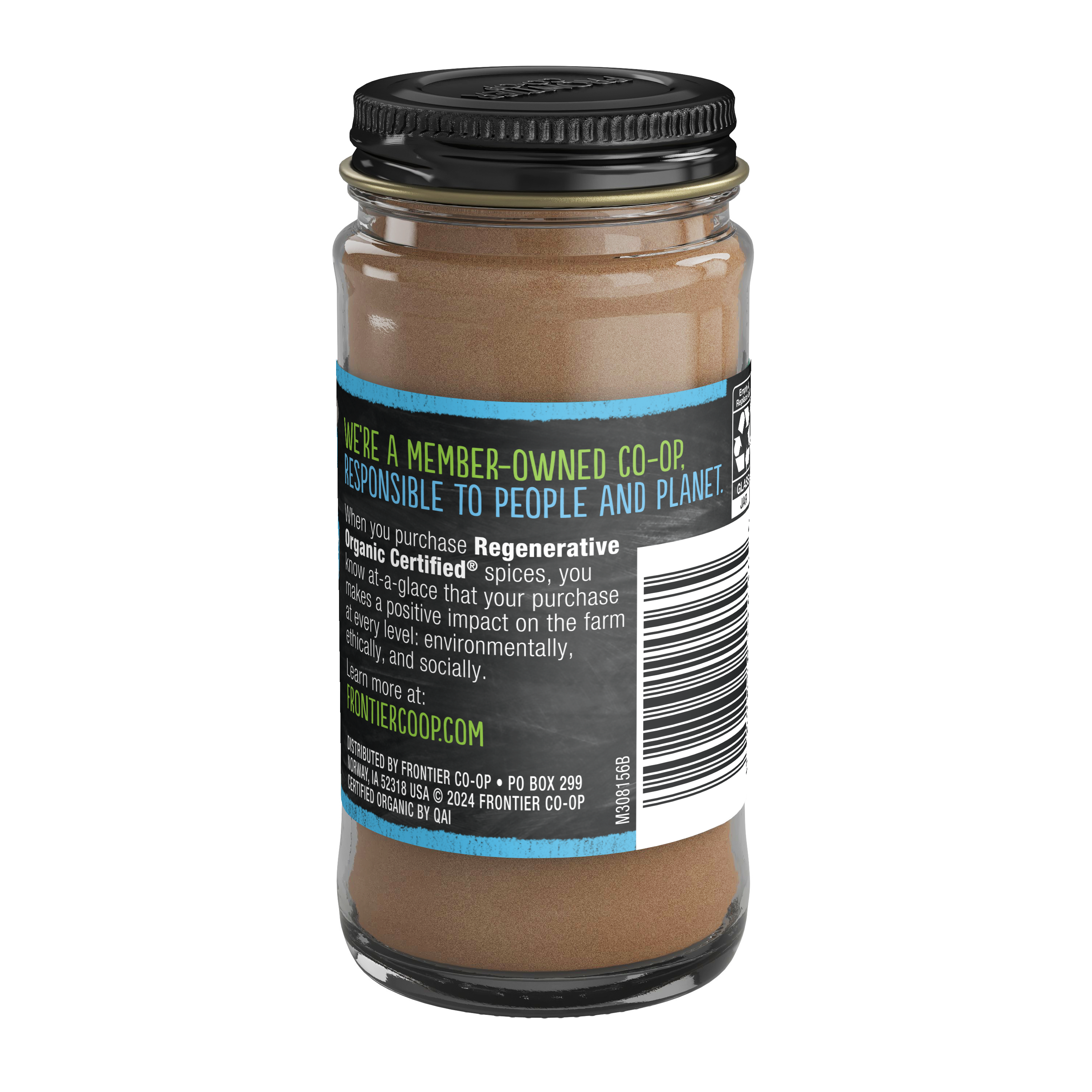 Frontier Co-op - Wholesale Dried Spice - Regenerative Organic Certified® Ground Ceylon Cinnamon1