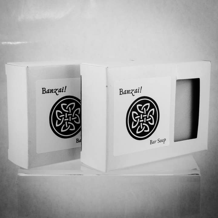 Murphy & McNeil Banzai! Bath Bar (2 Bars) for wholesale by Murphy & McNeil Traditional Shaving