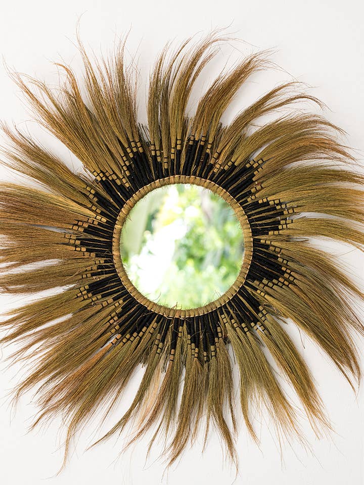 Espelho Rayung Hilo Preto por atacado de BALIER Deco