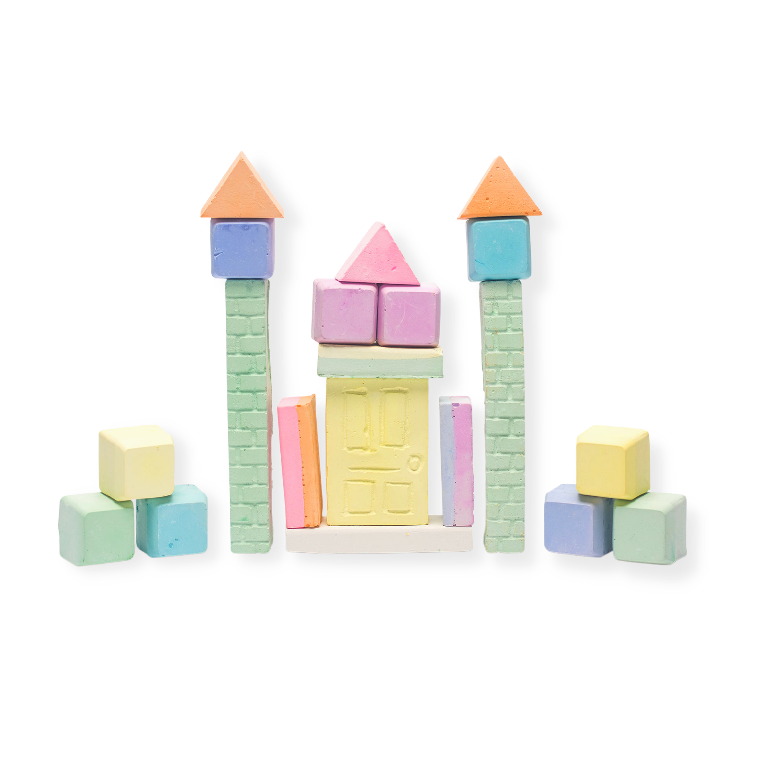 TWEE made for little hands - Wholesale Chalk - CARRIE'S CASTLE | TWEE HANDMADE SIDEWALK CHALK1