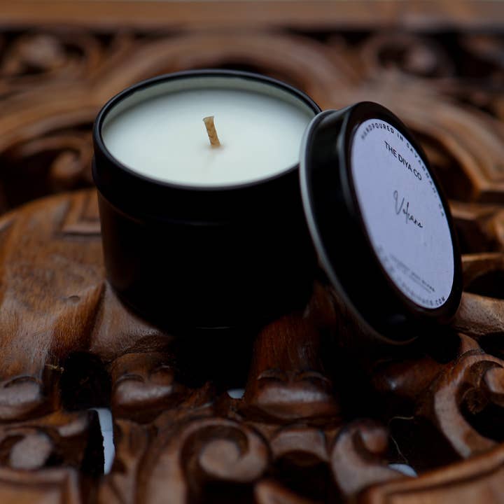 The Diya Co - Wholesale Travel candles - Mini Tin 2oz Candle |Best Selling Scents |Coconut Soy Wax14
