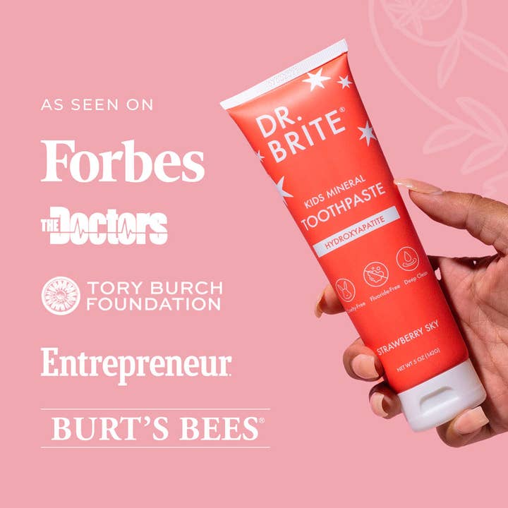 Dr. Brite – Engroshandel Tandpasta – Mineral Tandpasta til Børn - Strawberry Sky10