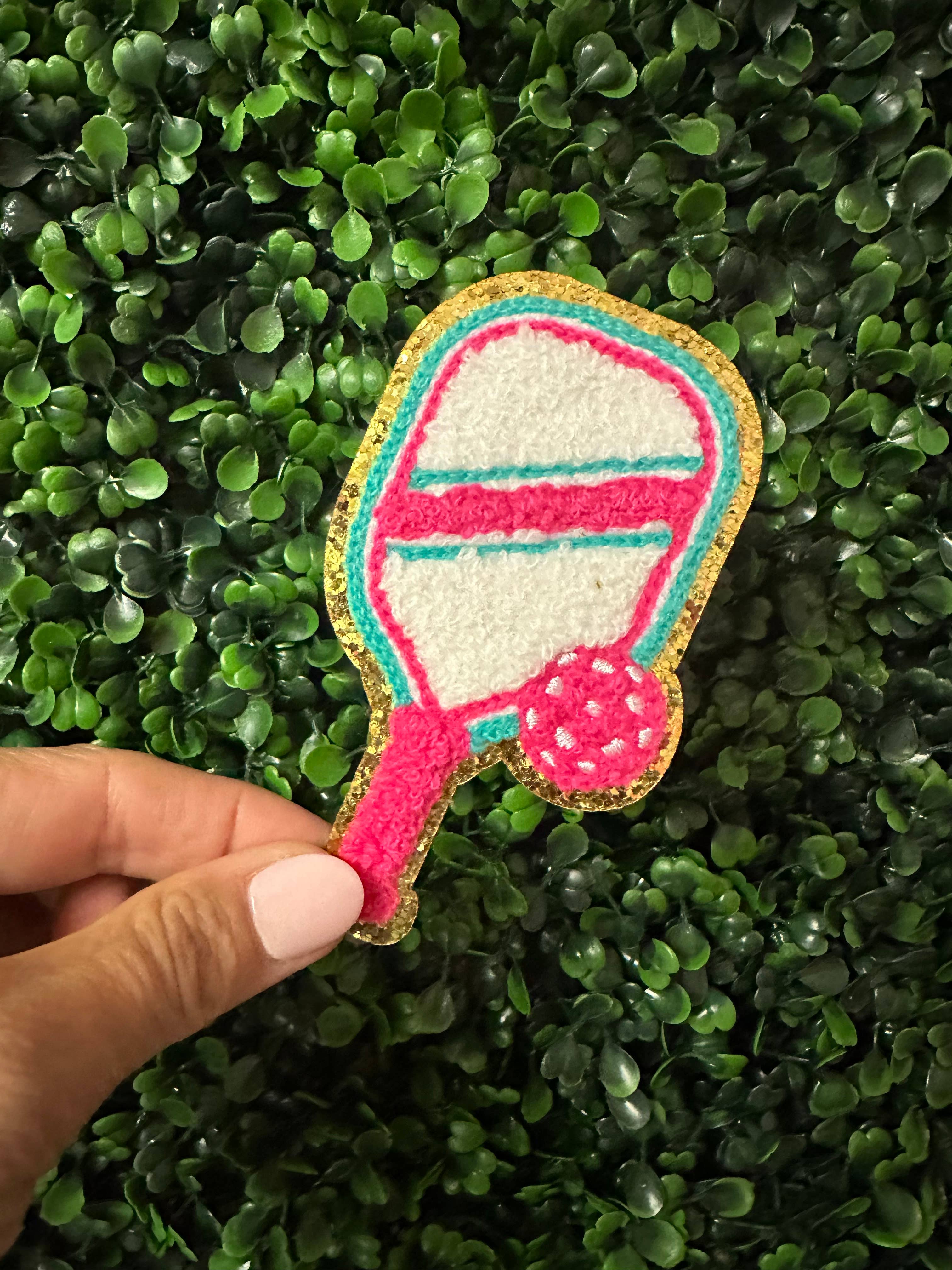 Properly Marked - Wholesale Patch - Pickleball Chenille Patch