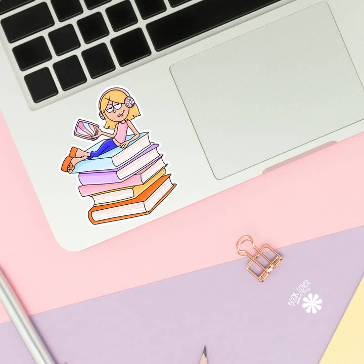 Book Lover Merch Shop - Wholesale Sticker - Bookish Girl Stickers / Bookish Stickers / Book Lover Gift1