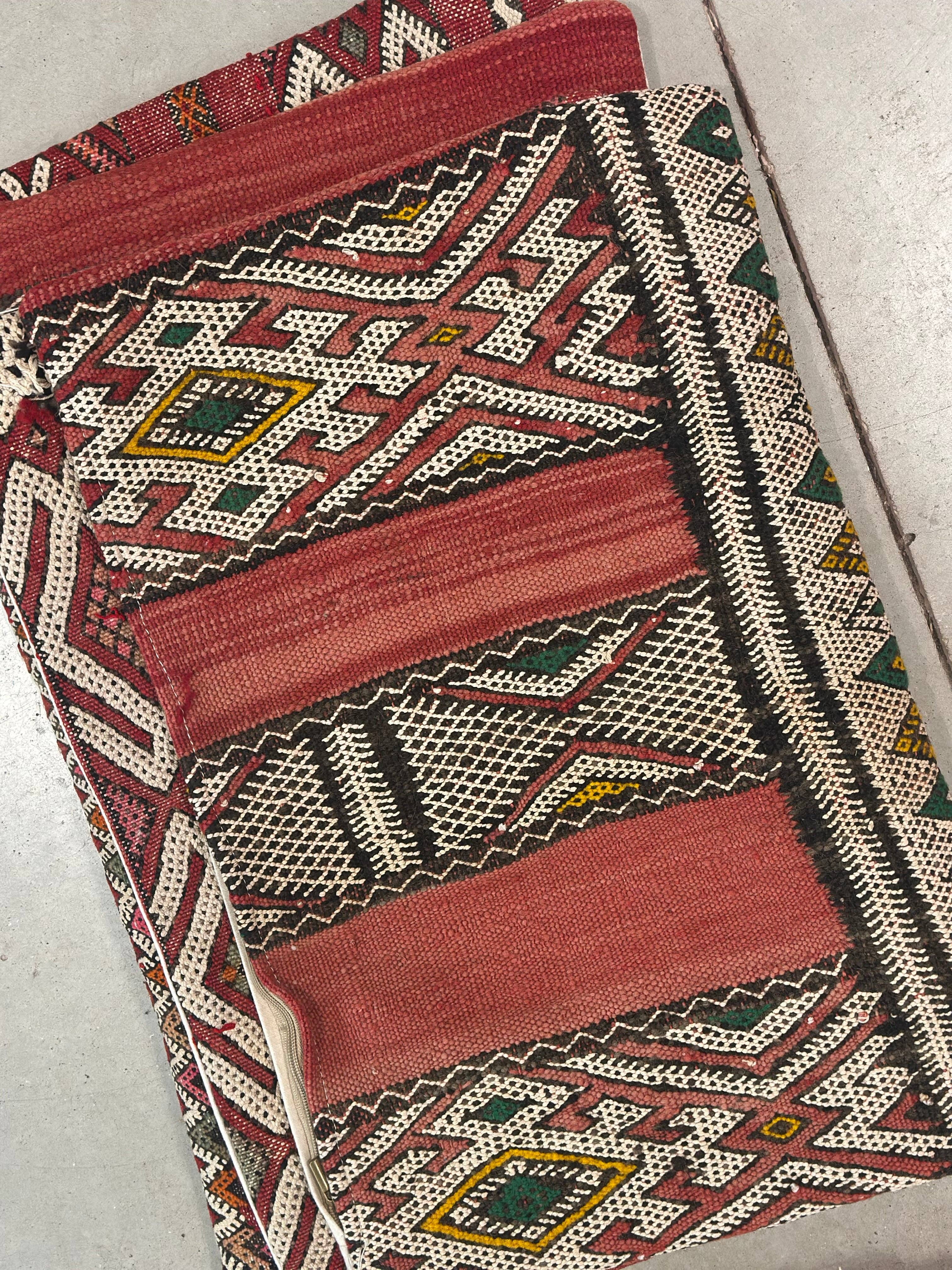 SOUK in the CITY - Wholesale Throw/Decorative Pillow - VINTAGE Upcycled Berber Cushions21