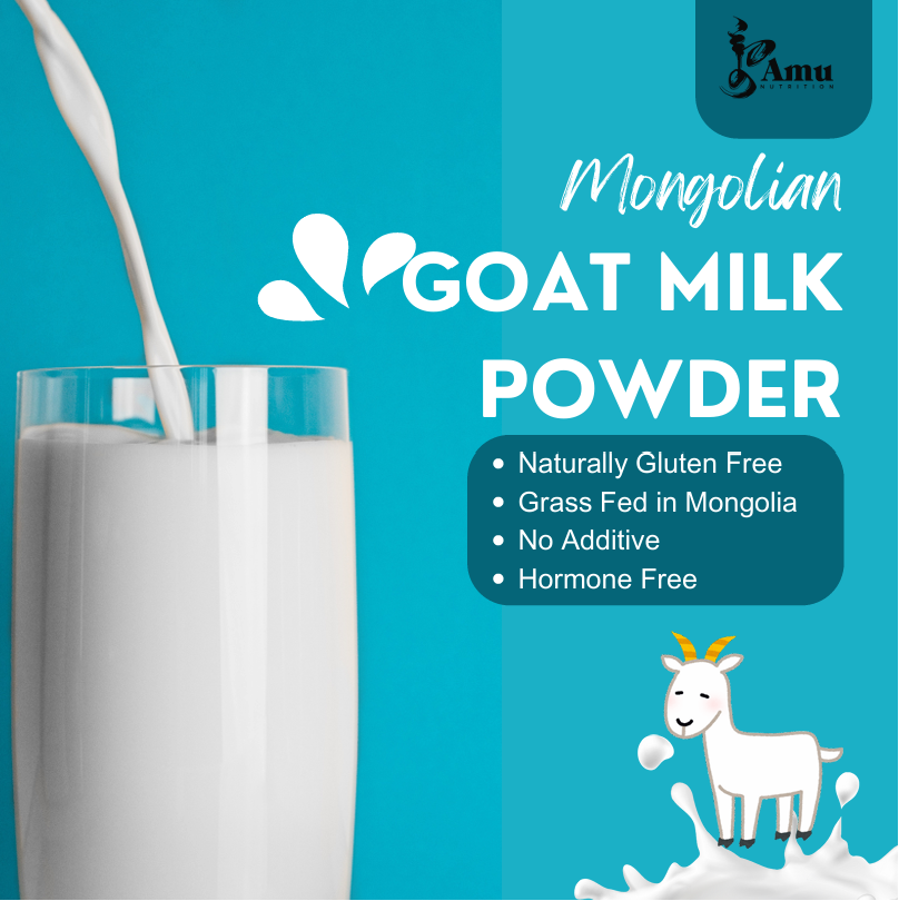 Amu Nutrition - Wholesale Protein/superfood powder - Pure Goat Milk Powder 1lb– Ideal for Baking, Pets, Cosmetics2