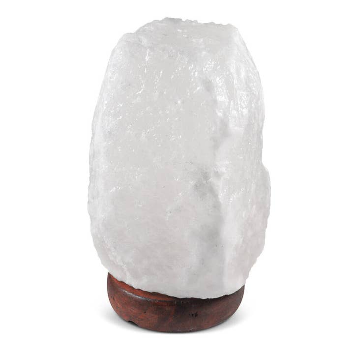 Himalayan Secrets Canada - Wholesale Salt Lamp - Natural WHITE Himalayan Salt Lamp - 6-8 Lbs