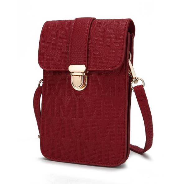 MKF Collection Ulla Signature XL Phone Wallet Crossbody by M for wholesale by MKF Collection