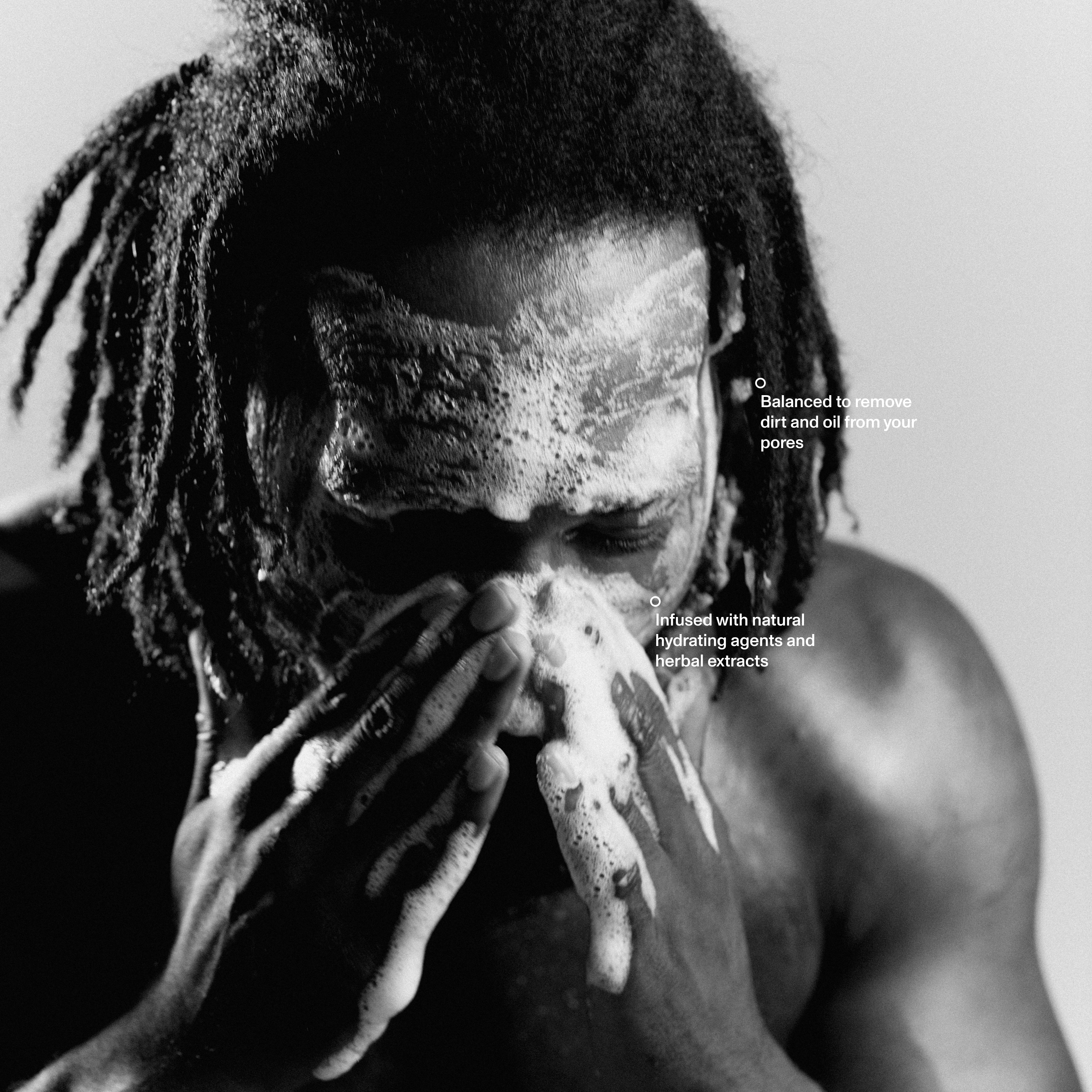 Blind Barber - Vente Nettoyants pour le visage - Nettoyant quotidien pour le visage Watermint Gin1