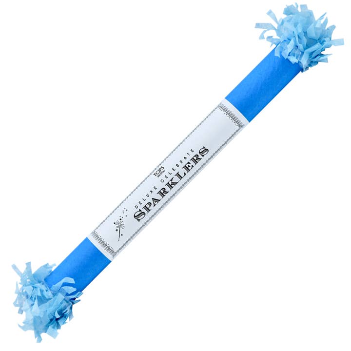 TOPS Malibu - Wholesale Sparkler - Deluxe 12" Sparklers - Brights - Tube of 8 - Asst Colors
