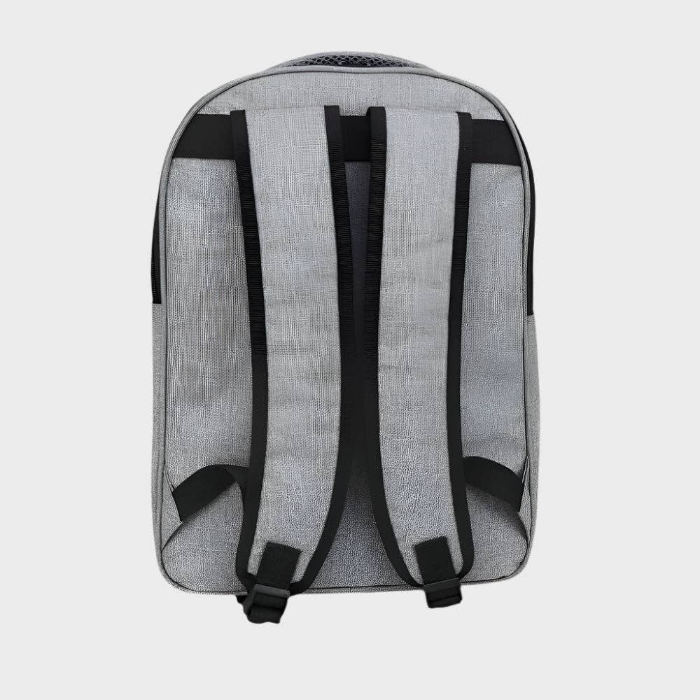 Sophos – wholesale Cooler/cooler bag – Grey Cooler Backpack with Picnic Set4