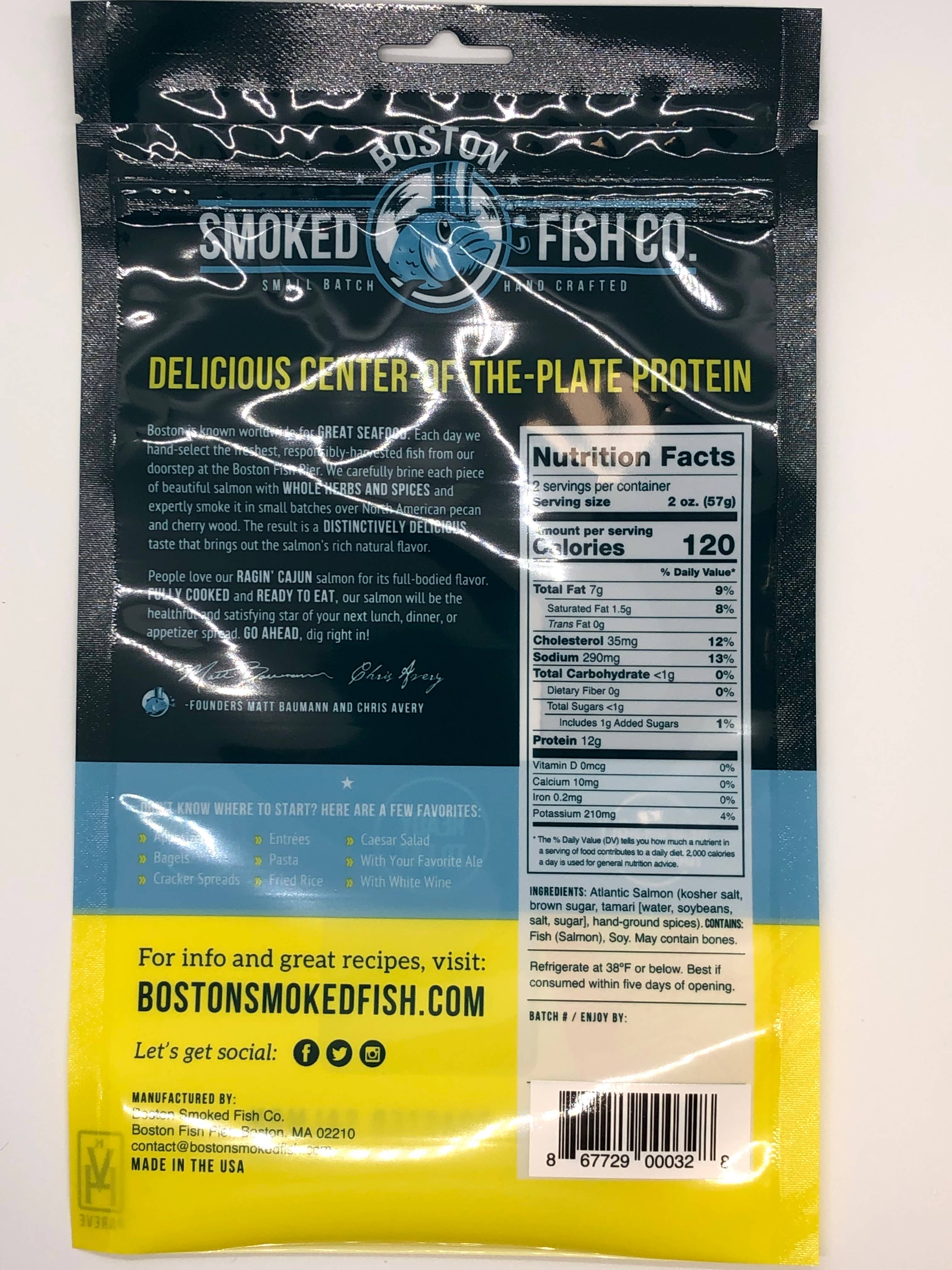 Boston Smoked Fish - Wholesale Fish/Seafood - Ragin' Cajun Smoked Salmon2