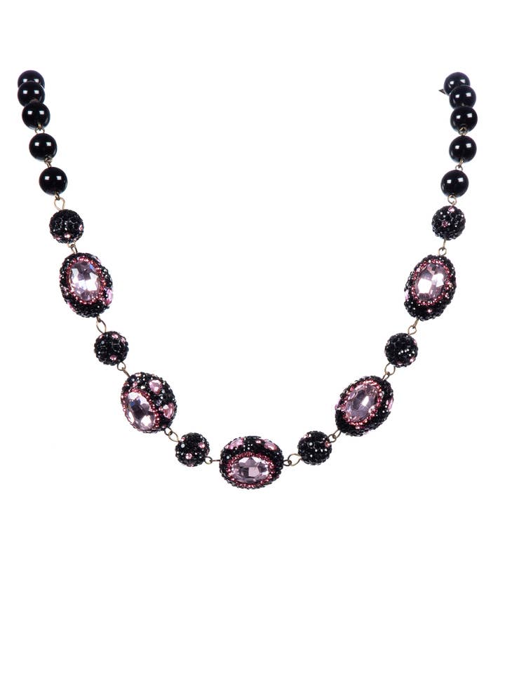 Luxury Rhinestone Bead Crystal Necklace for wholesale by Ole