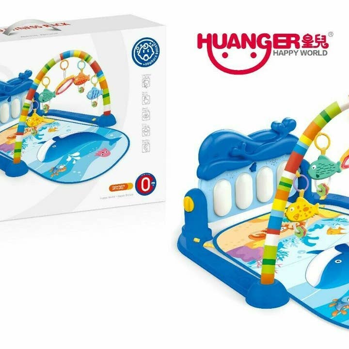 Baby Piano Gym Tappetino da gioco per bambini con giocattoli per la vendita all'ingrosso da parte di Toyventures