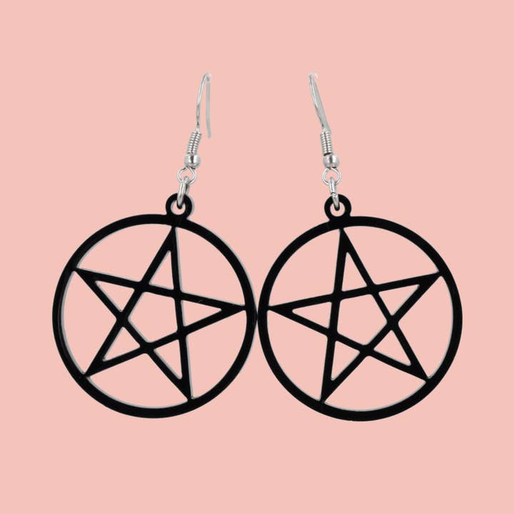 Pentacle Øreringe for engroshandel hos Sour Cherry