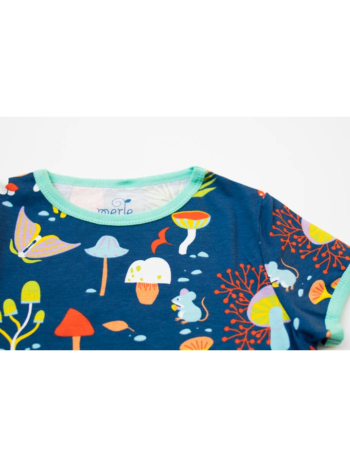 Merle Kids - Wholesale Shirt - Kids - Organic Kids T-Shirts - Forest at Night6