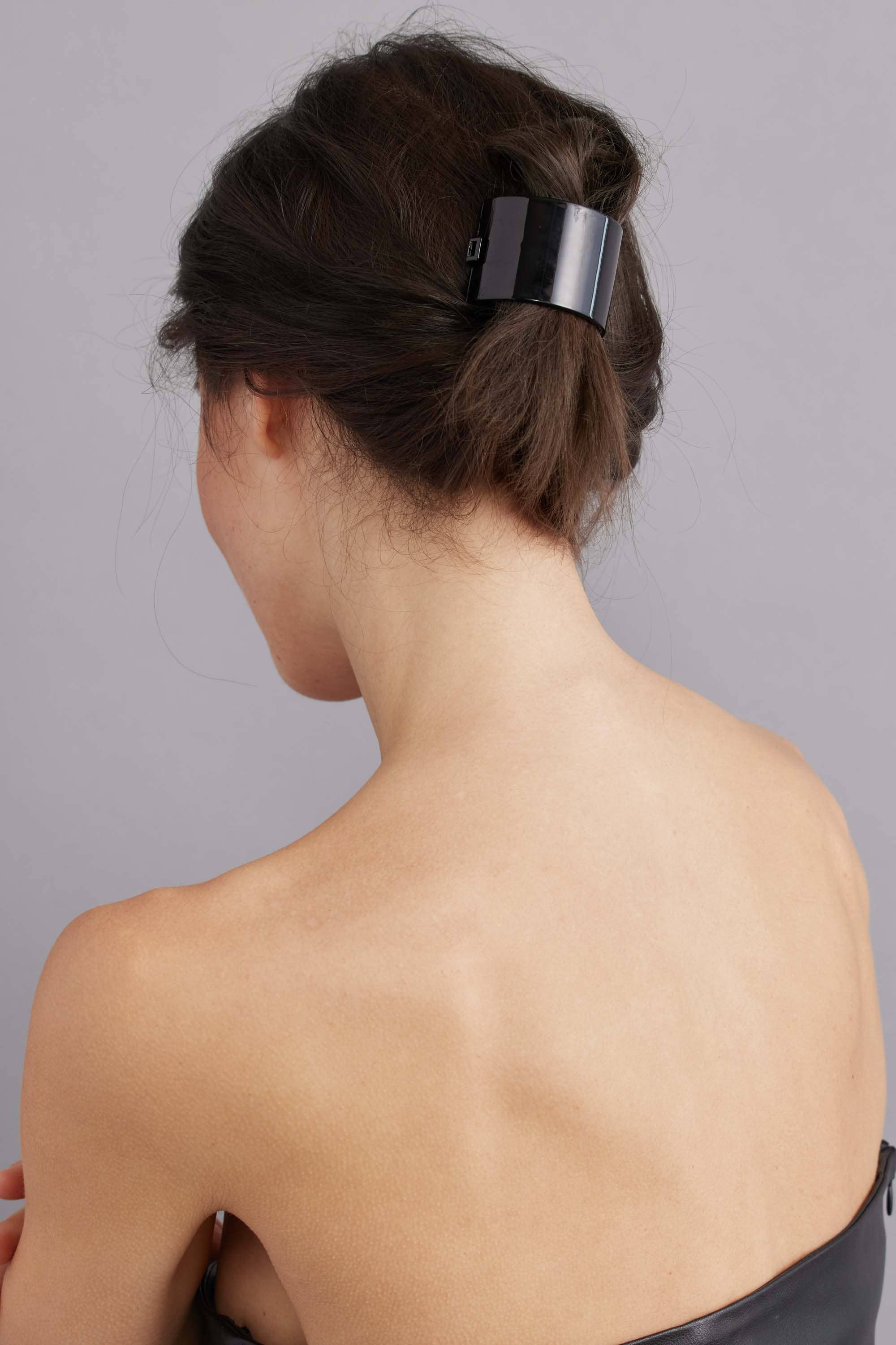 Tiepology - Vente Pince à cheveux – femme - Barrette latérale brillante style queue de cheval16