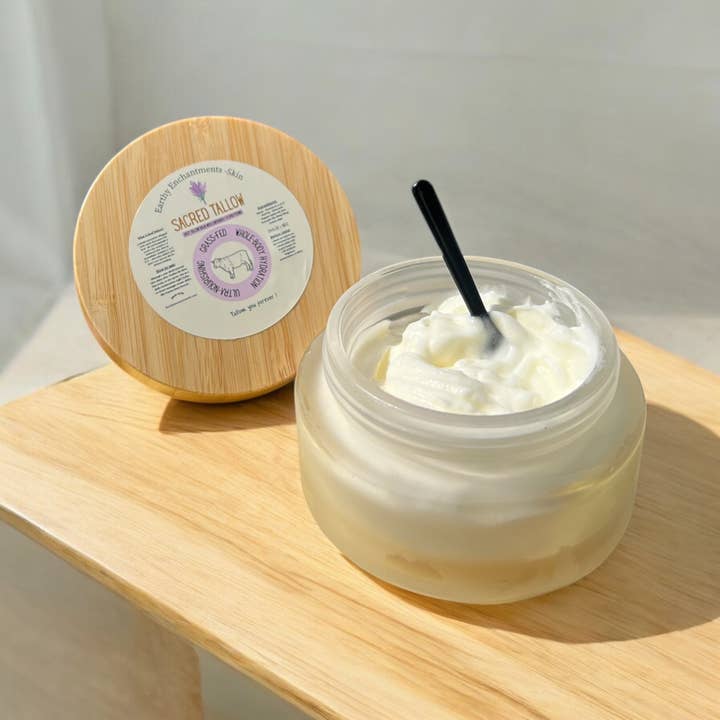 Sacred Tallow – Ultra-Nourishing Whipped Balm for wholesale by Earthy Enchantments