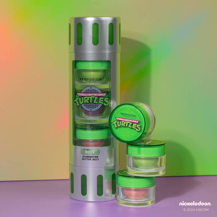 Profusion Cosmetics - Wholesale Body Glitter/Shimmer - Teenage Mutant Ninja Turtles Ooze Illuminating Glitter Jelly