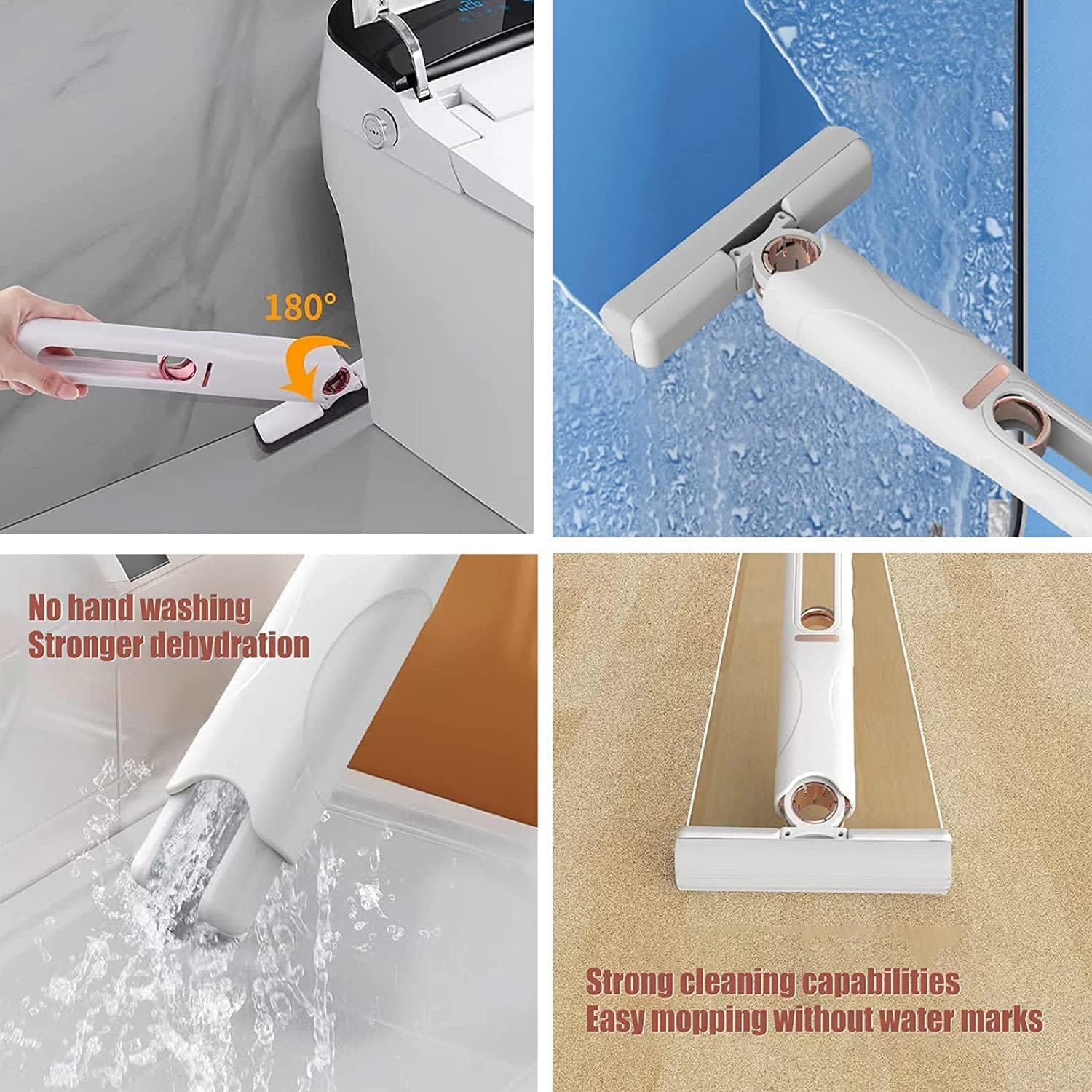 VIGOR - Wholesale Mop - Portable Self-Squeeze Mini Mop, Quick Clean Small Mini Mop3