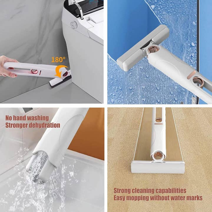 VIGOR - Wholesale Mop - Portable Self-Squeeze Mini Mop, Quick Clean Small Mini Mop3
