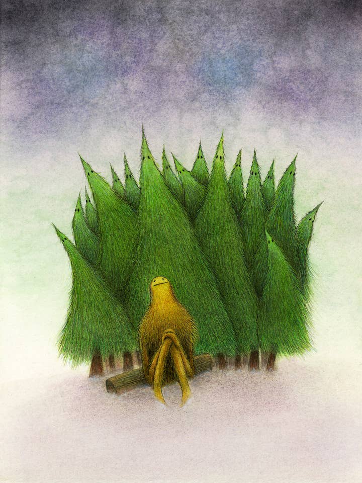 "Winter's Night" Art Print for wholesale by Obsolete World