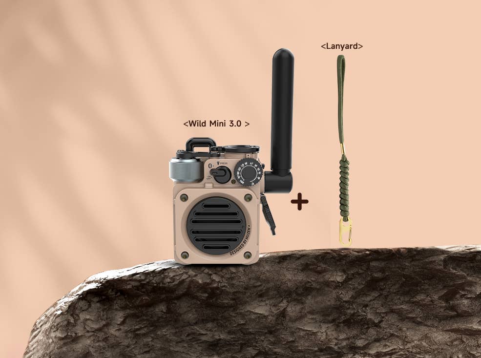 Muzen - Wholesale Speakers - MUZEN Wild Mini 3.0 Outdoor Portable Bluetooth Speaker13