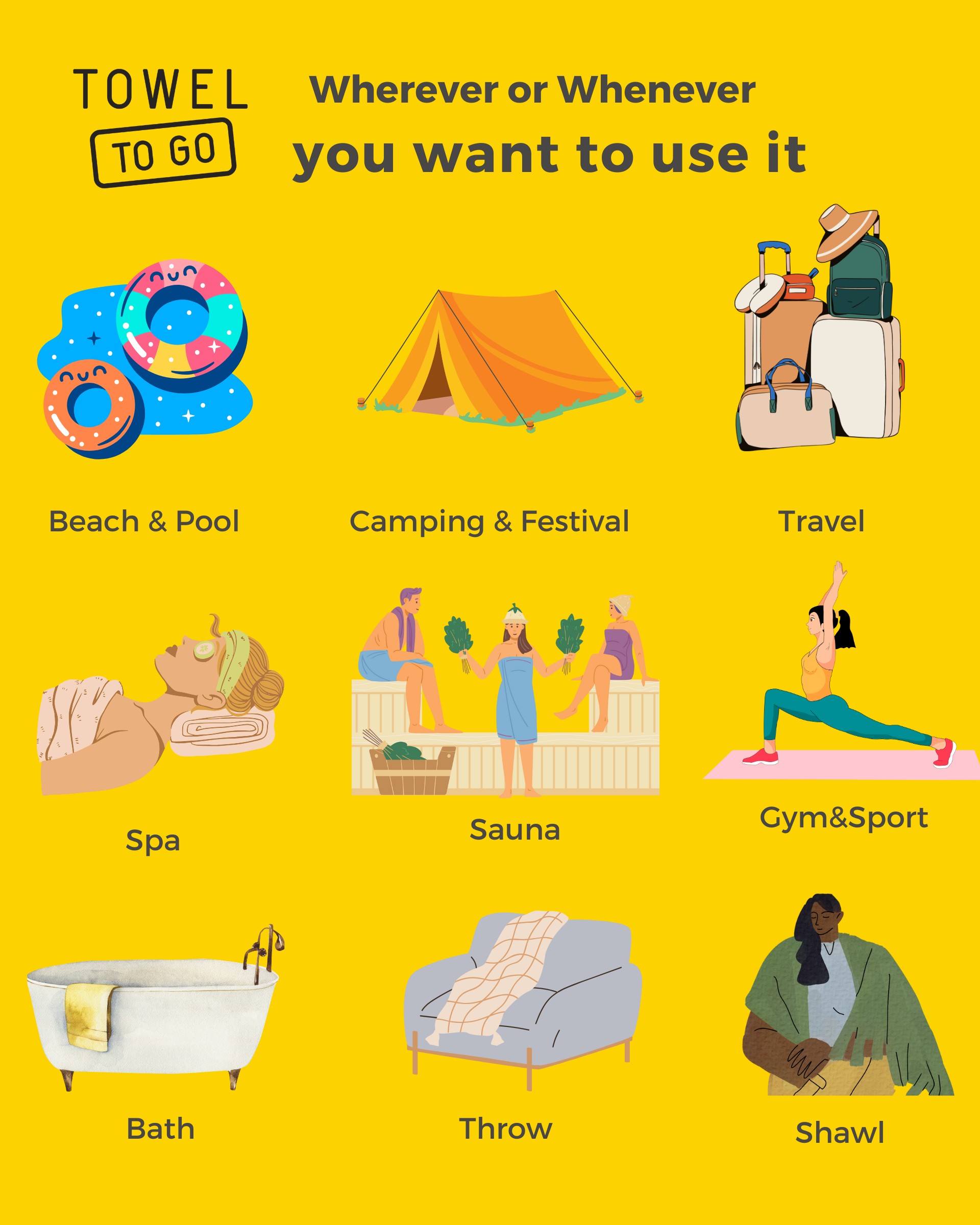 Towel to Go - Wholesale Poncho Towel - Kids & Baby - IPANEMA Kids Poncho Beach & Pool Towel | Blue with Gift Box7