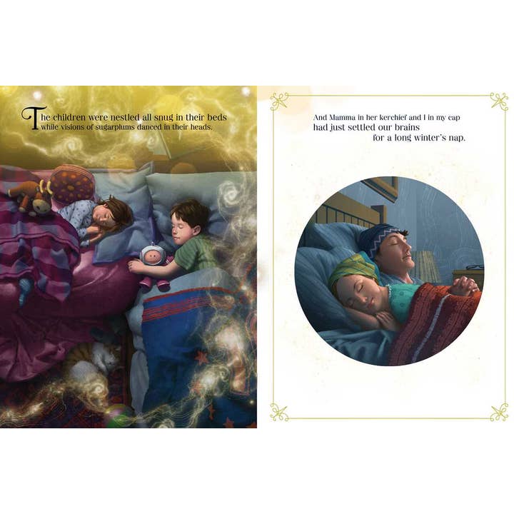 Simon & Schuster - Wholesale Baby & Toddler Book (0-2) - Night Before Christmas by Clement C. Moore3