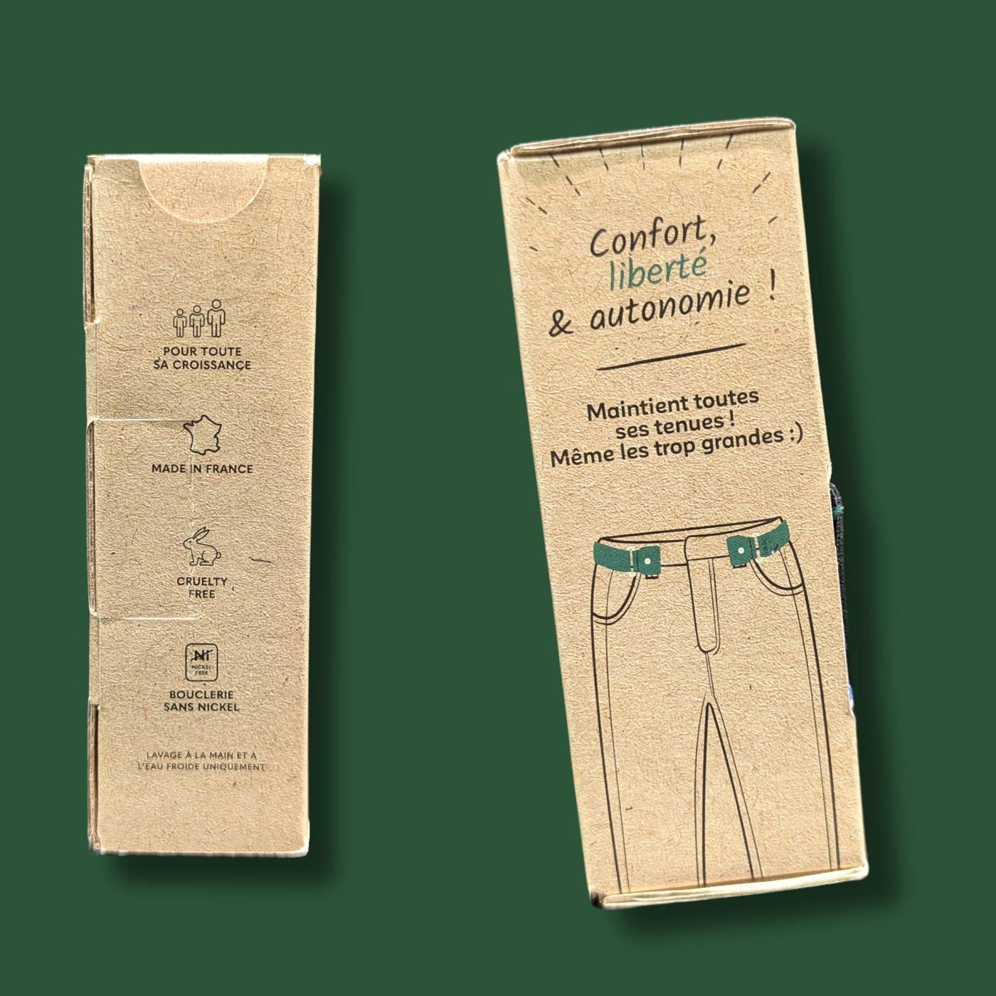 Libelté - Wholesale Belt - Kids - Libelté® children's belt | Green1