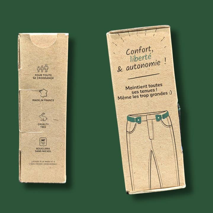 Libelté - Wholesale Belt - Kids - Libelté® children's belt | Green1