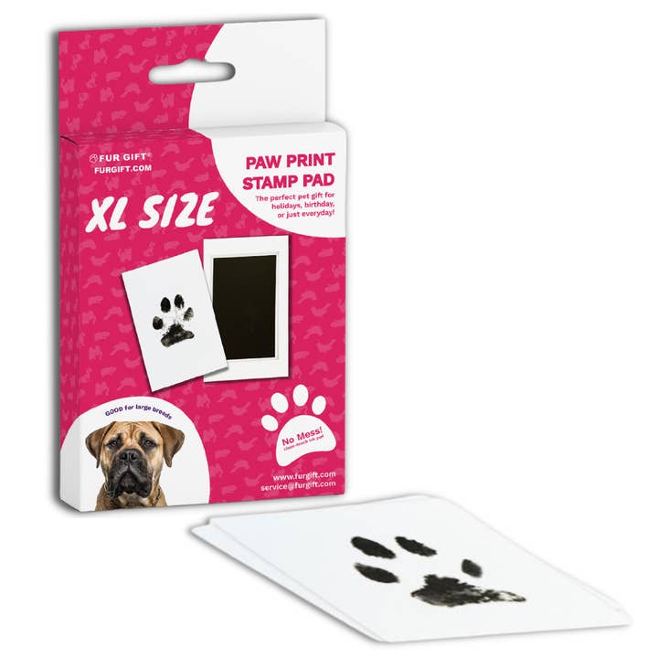 Extra Large Size Paw Print Stamp Pad for wholesale by Fur Gift®