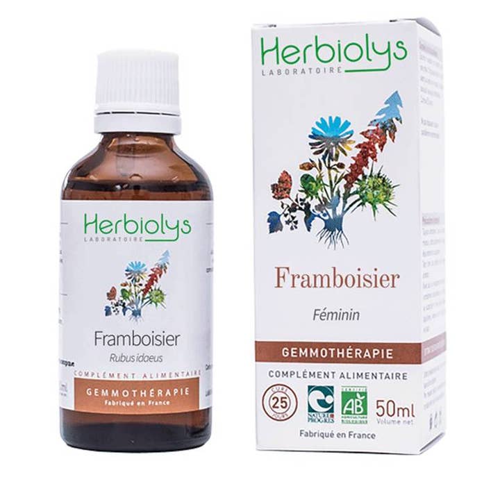 Framboisier Gemmothérapie pour la vente par Herbiolys