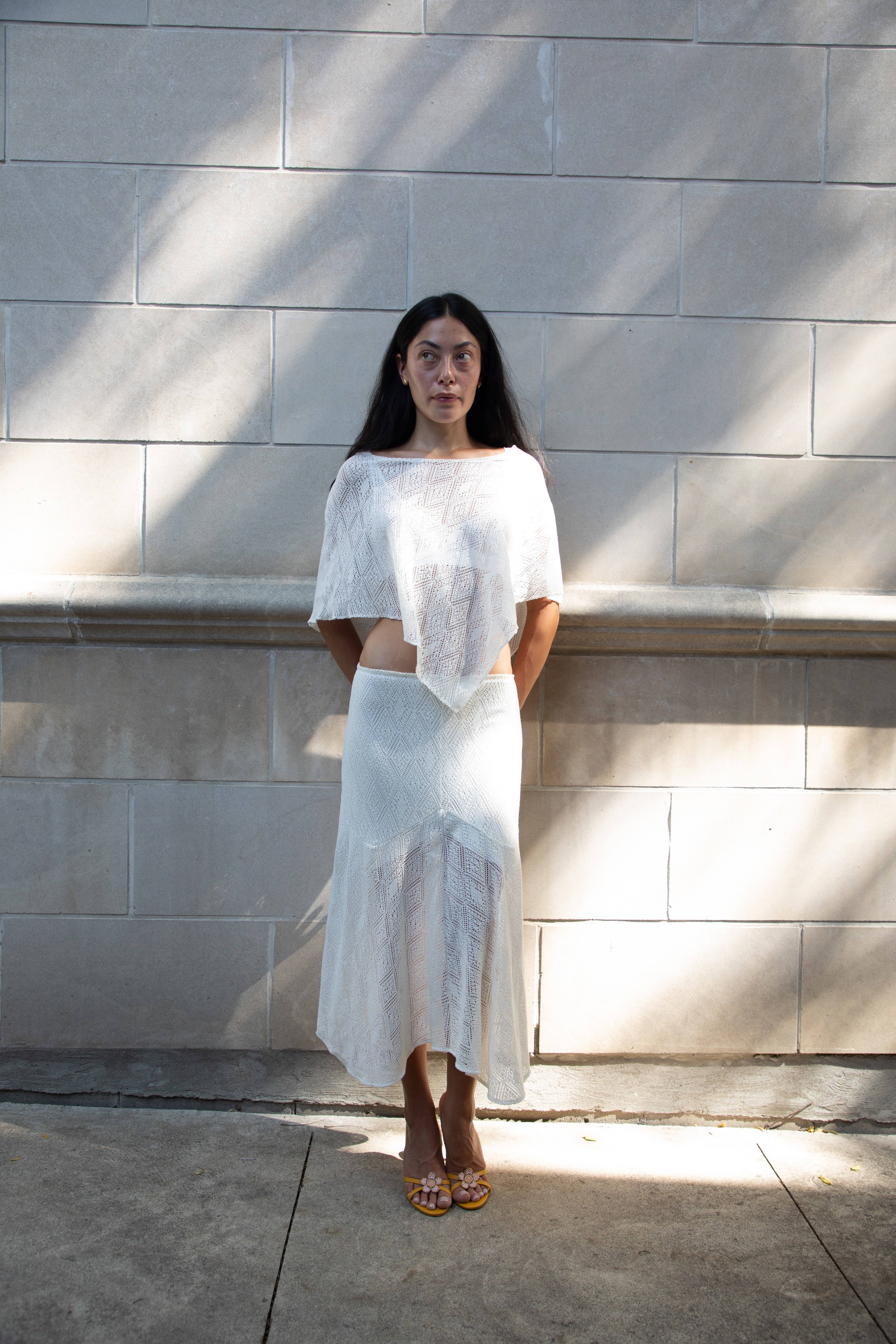 Bareminimale - Wholesale Poncho - Women's - LUCKY CROCHET PONCHO2