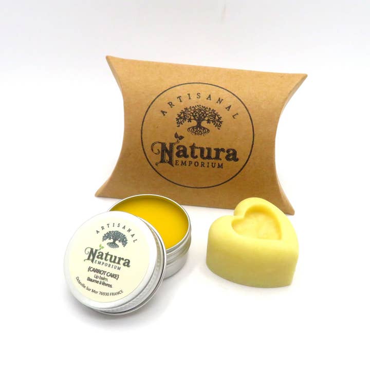 Natura Emporium - Wholesale Bath & Body Set - Pocket Pillow Pamper Set | Lip balm and Lotion Bar set