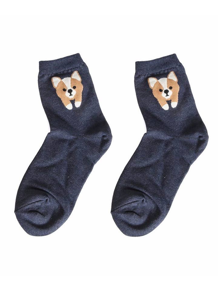 NAYOTHECORGI - Wholesale Socks - Women's - Corgi 3D Butt Socks