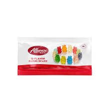 Albanese 12 Flavor Gummi Bears 12 Ct 2 Oz Tray for wholesale by Long Island Candy Factory