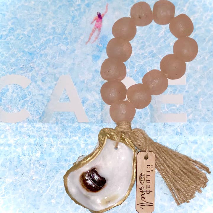 The Gilded Shell - Wholesale Decorative Tabletop Object - The Tide Pool - Sea Glass4