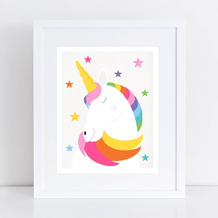 Unicorn Print for wholesale by Creative Monsoon