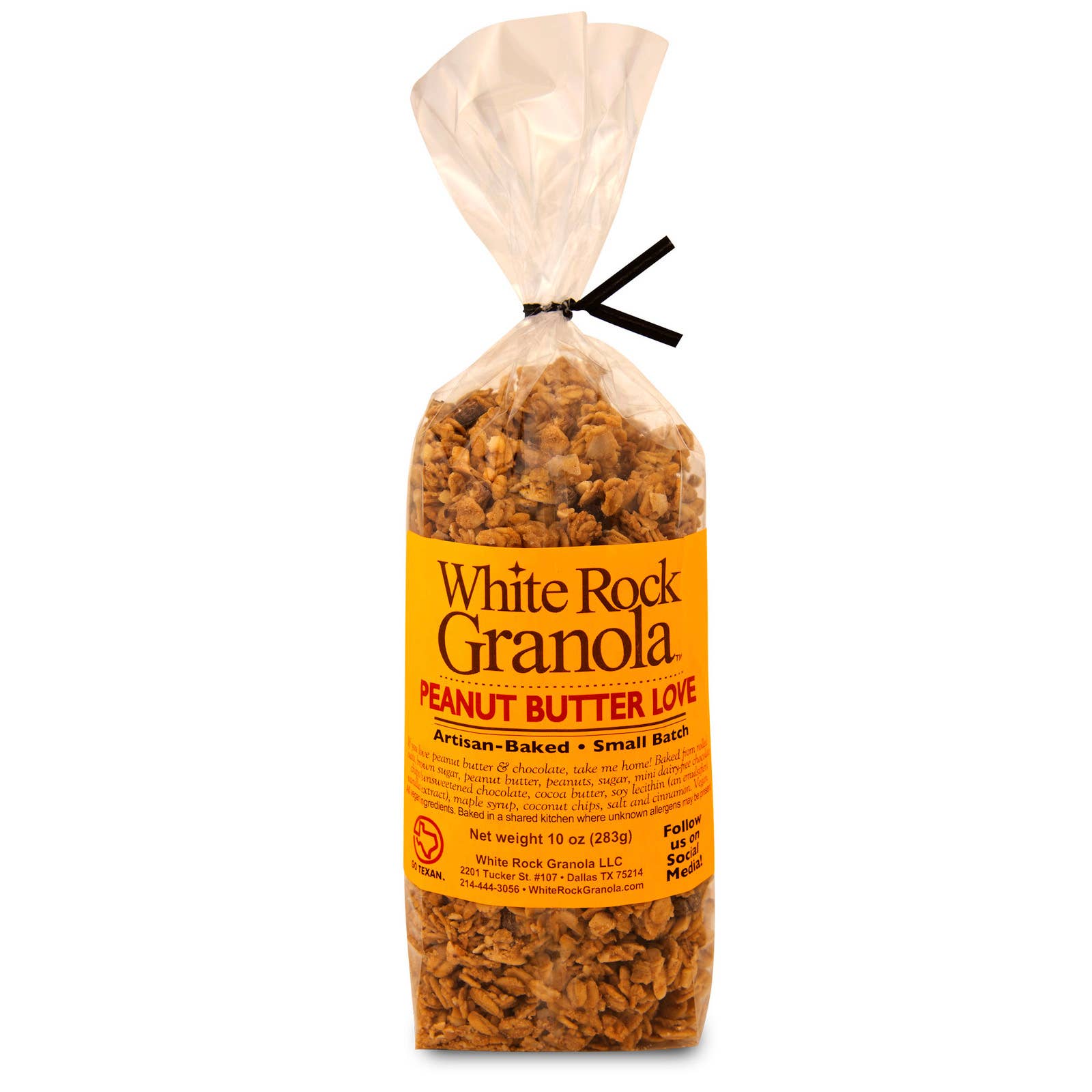 White Rock Granola - Wholesale Granola - White Rock Granola - 10 oz. bakery bag, multiple flavors15
