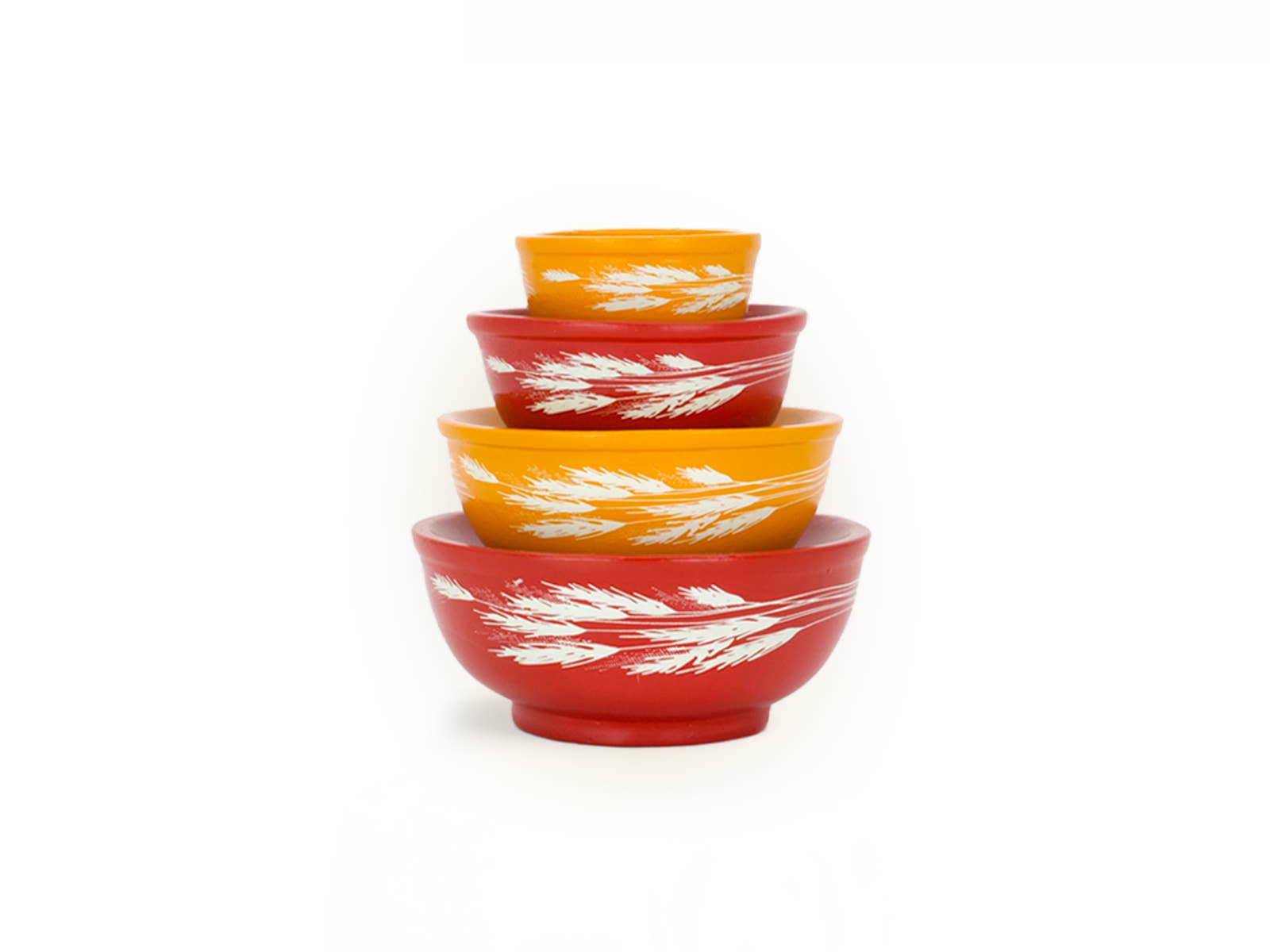Twinkltoast - Wholesale Decorative Plate/Dish/Bowl - Mini Pyrex-Inspired Mixing Bowls – Retro Stackable Set0