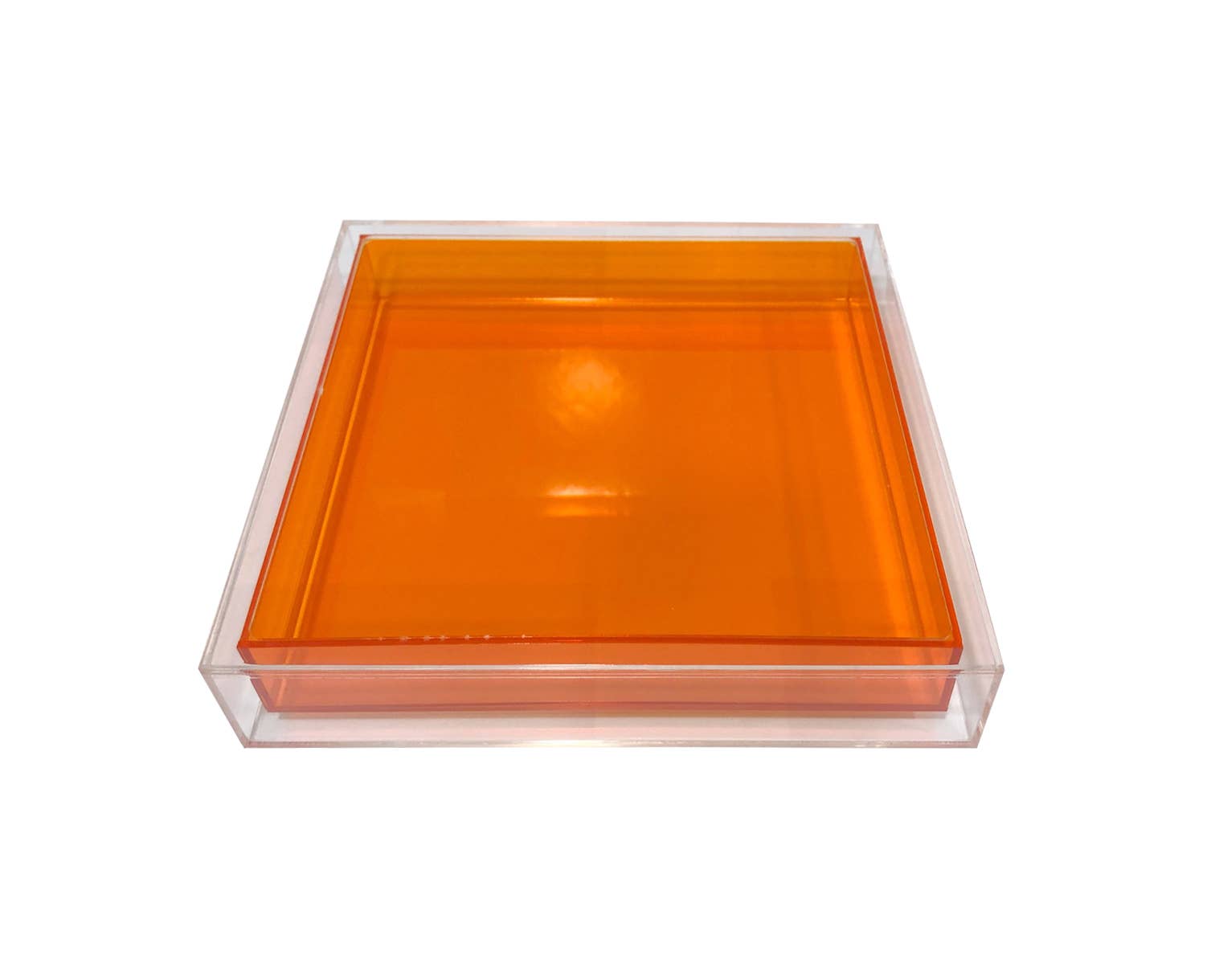 Decorium Living - Wholesale Decorative Tray - ENCASED LUCITE TRAY12