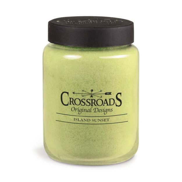 Candle Warmers Etc. Duftlampen & Kerzen - Wholesale Jar/Filled Candle - CROSSROADS CANDLE 2 Wick Scented Candle Island Sunset 737g